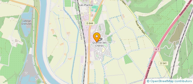 localisation de l'entreprise TEAM KART-CROSS MOSCA  DONZERE