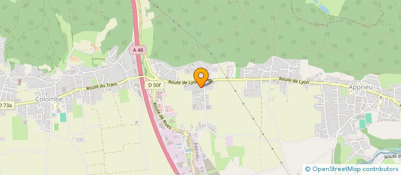 localisation de l'entreprise TEAM KART RACING 38  APPRIEU