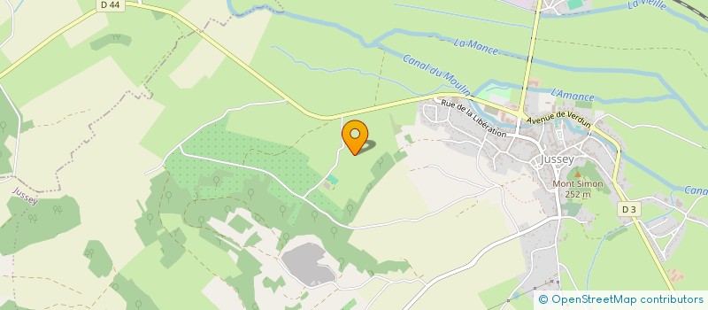 localisation de l'entreprise TEAM KERVEYER JUSSEY  JUSSEY