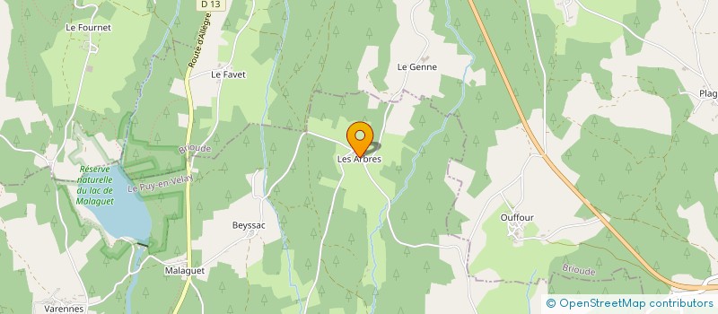 localisation de l'entreprise TEAM KICK & DECLIC  CEAUX-D ALLEGRE