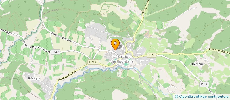 localisation de l'entreprise TEAM KON RIDERS  LA BASTIDE-DES-JOURDANS