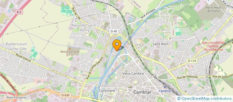 localisation de l'entreprise TEAM L'HAMECON D'OR  CAMBRAI