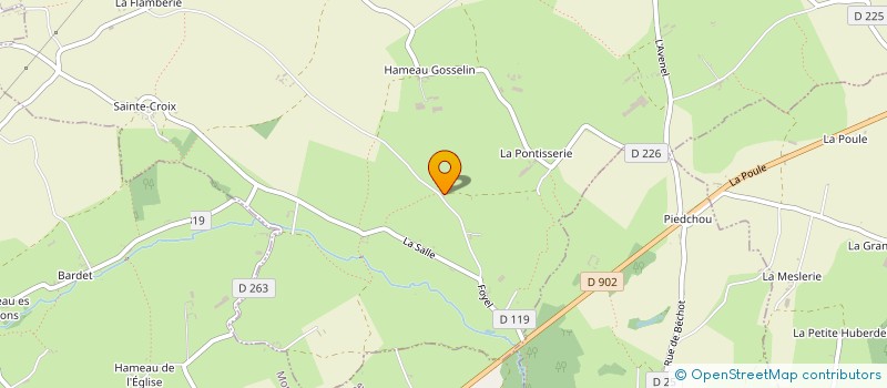 localisation de l'entreprise TEAM LA  POISSE COMPETITION  TEURTHEVILLE-BOCAGE