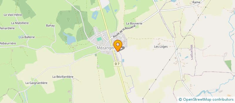 localisation de l'entreprise TEAM LA SOCQUETTE LEGERE  MEZANGERS