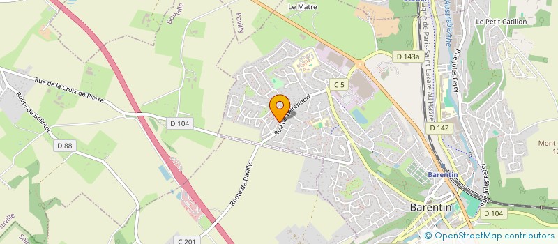 localisation de l'entreprise TEAM LAINE KARTING  BARENTIN