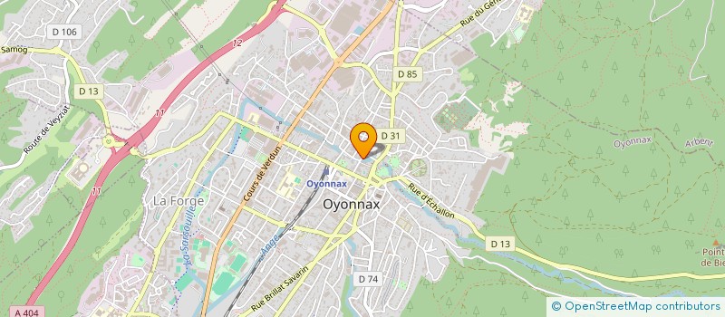 localisation de l'entreprise TEAM LAKHDAR à OYONNAX