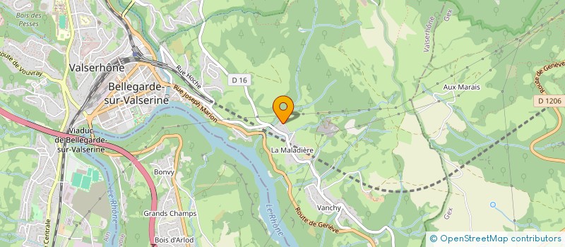localisation de l'entreprise TEAM-LDCR à VALSERHONE