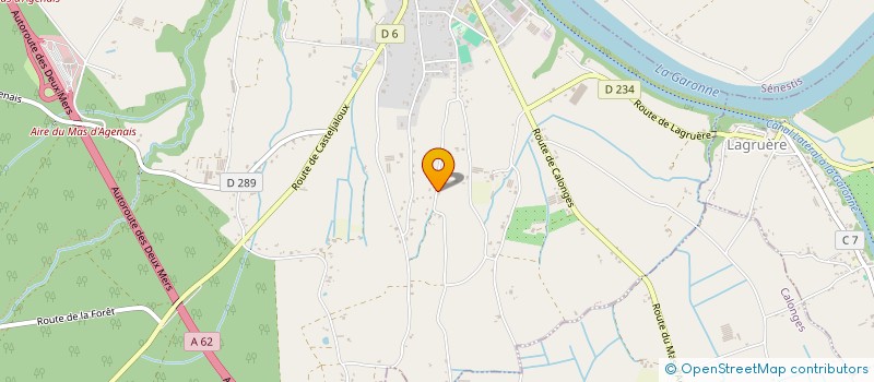 localisation de l'entreprise TEAM LENZO 295  LE MAS-D'AGENAIS