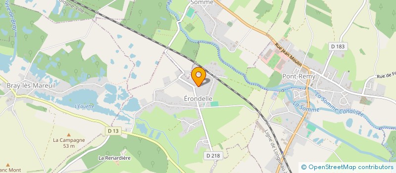 localisation de l'entreprise TEAM LMKART  ERONDELLE