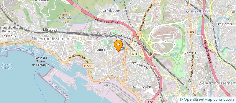 localisation de l'entreprise TEAM LOGISTIC SERVICES à MARSEILLE