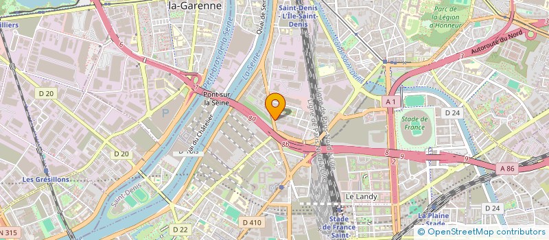 localisation de l'entreprise TEAM MAGIC CAR à SAINT-DENIS