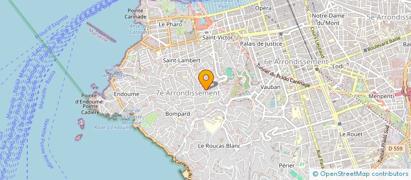 localisation de l'entreprise TEAM MALMOUSQUE à MARSEILLE