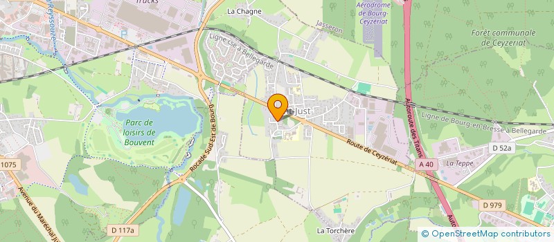 localisation de l'entreprise TEAM MASS  SAINT-JUST