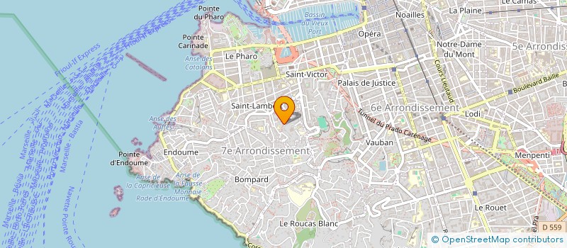 localisation de l'entreprise TEAM MATE SPORT AGENCY à MARSEILLE