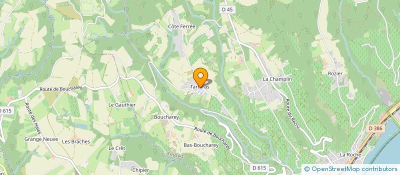 localisation de l'entreprise TEAM MATHIAS POIRON  AMPUIS