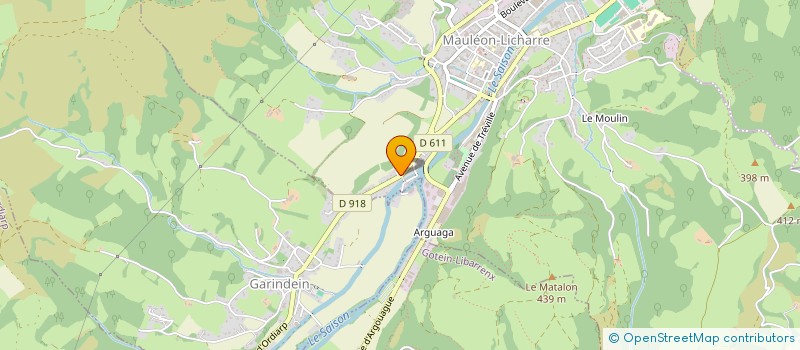 localisation de l'entreprise TEAM MDS 64 à MAULEON-LICHARRE