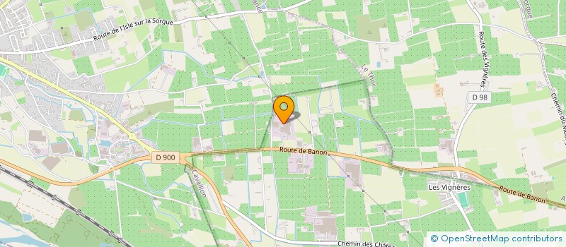 localisation de l'entreprise TEAM MECA SPORT  CAVAILLON