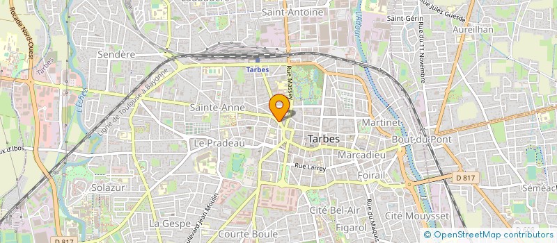 localisation de l'entreprise TEAM MEDICAL SOLUTIONS EMPLOIS  TARBES