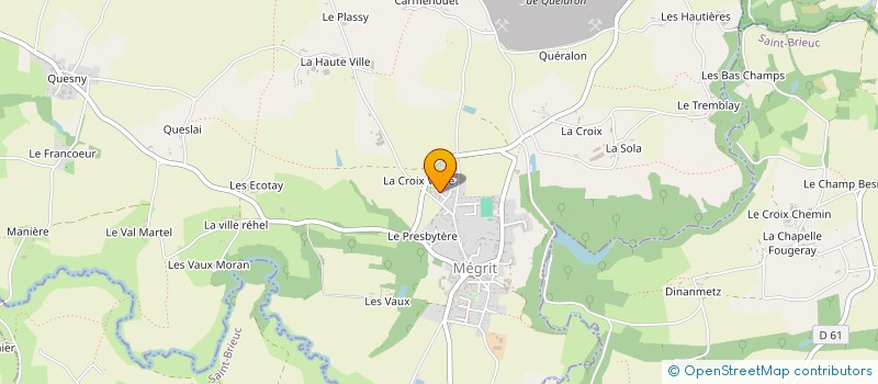 localisation de l'entreprise TEAM MEGRIT  MEGRIT