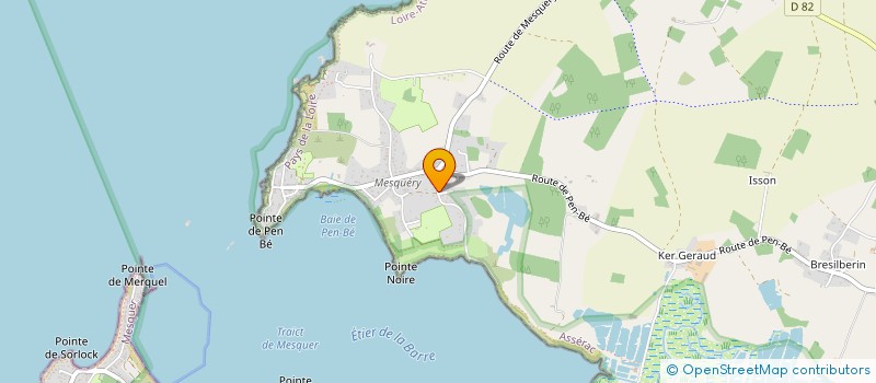 localisation de l'entreprise TEAM MEUR  ASSERAC