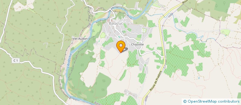 localisation de l'entreprise TEAM MIRABEL  BALAZUC