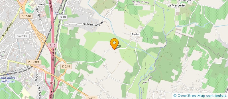 localisation de l'entreprise TEAM MONAC  SAINT-ANDRE-DE-CUBZAC