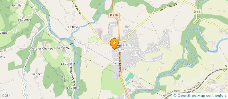 localisation de l'entreprise TEAM MONTAGE à VALLIERES-SUR-FIER
