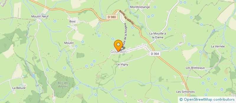 localisation de l'entreprise TEAM MONTCEAU TRAIL  GOURDON