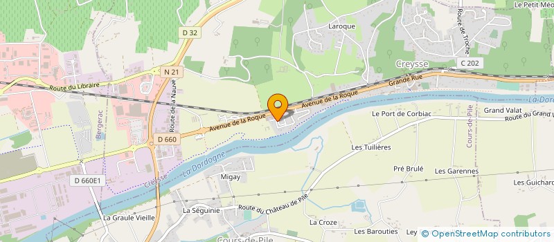 localisation de l'entreprise TEAM MOTO 3 à CREYSSE