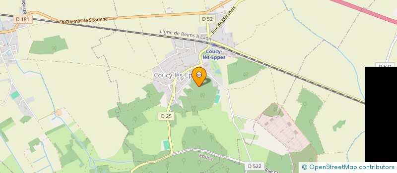 localisation de l'entreprise TEAM MOTO CROSS ROBIN  COUCY-LES-EPPES