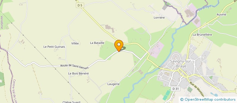 localisation de l'entreprise TEAM MOTO JAUNE 41  SAVIGNY-SUR-BRAYE