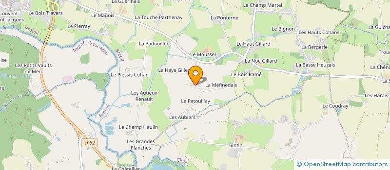 localisation de l'entreprise TEAM MOTOCROSS PASSION 35  BRETEIL