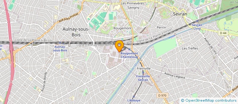 localisation de l'entreprise TEAM MOVERS à AULNAY-SOUS-BOIS