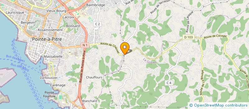 localisation de l'entreprise TEAM NEMESIX VAG  LES ABYMES