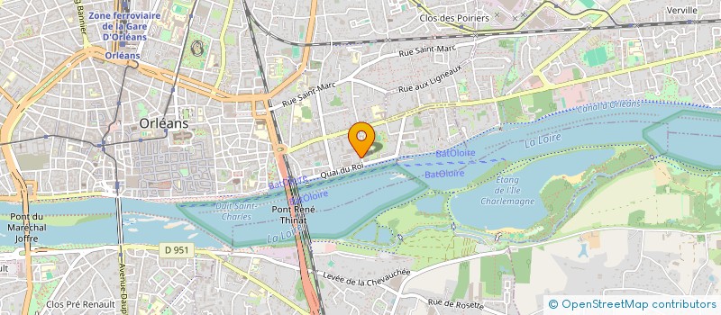 localisation de l'entreprise TEAM NUTEO à ORLEANS