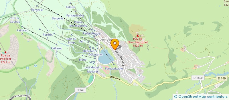 localisation de l'entreprise TEAM OCEAN  BESSE-ET-SAINT-ANASTAISE