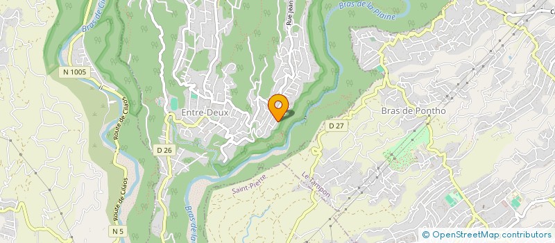 localisation de l'entreprise TEAM OCEANE SPORT  ENTRE-DEUX