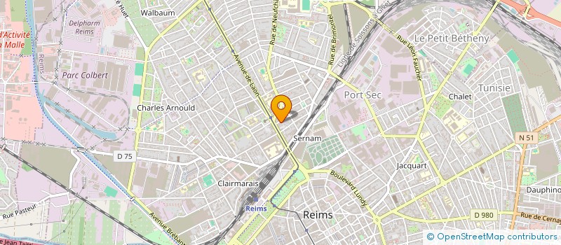 localisation de l'entreprise TEAM OCTOPUS  REIMS