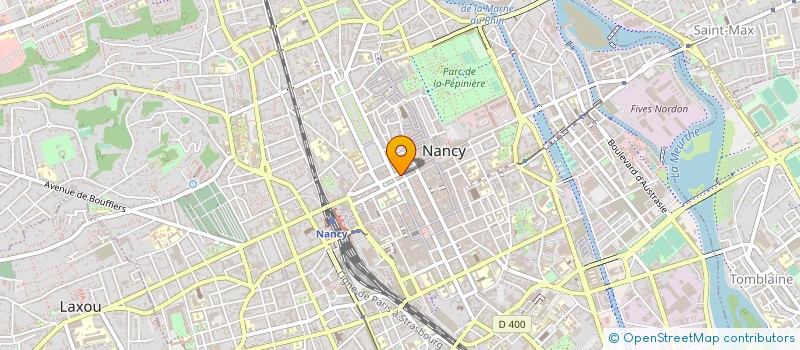 localisation de l'entreprise TEAM OVFV  NANCY