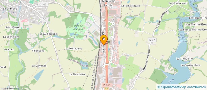 localisation de l'entreprise TEAM OXMOTO à MOUILLERON-LE-CAPTIF