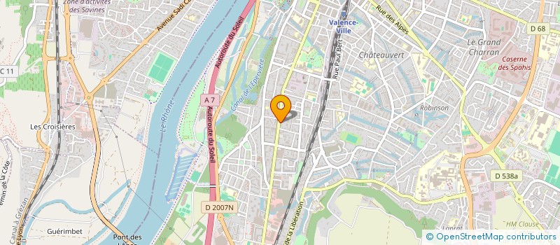 localisation de l'entreprise TEAM PADEL  VALENCE