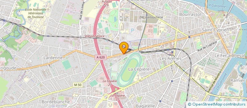 localisation de l'entreprise TEAM PASTEL TRIATHLON à TOULOUSE