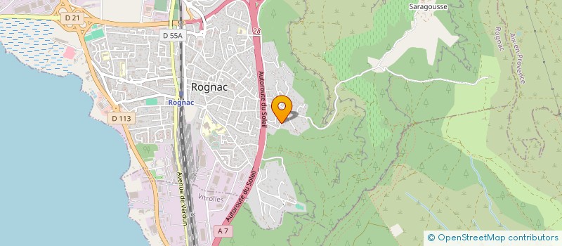 localisation de l'entreprise TEAM PAYAN  ROGNAC