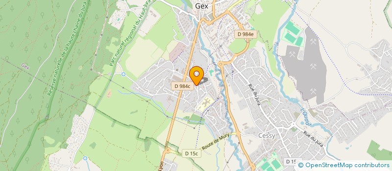 localisation de l'entreprise TEAM PAYEN à GEX