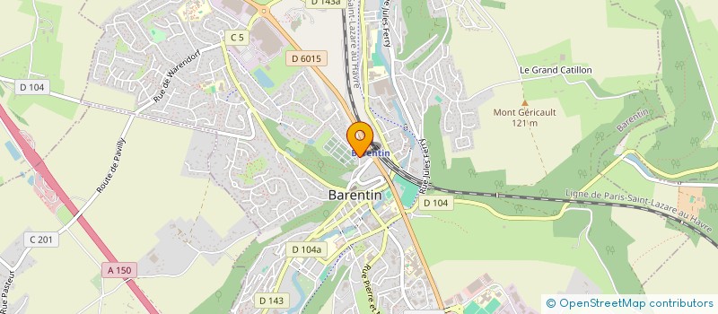 localisation de l'entreprise TEAM PHIL KART  BARENTIN