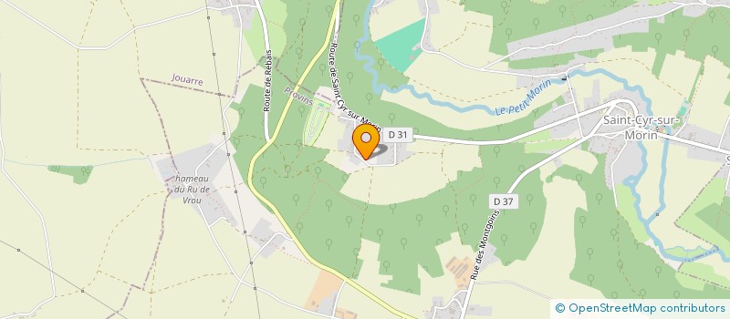 localisation de l'entreprise TEAM PIOUPIOU FAMILY  SAINT-CYR-SUR-MORIN