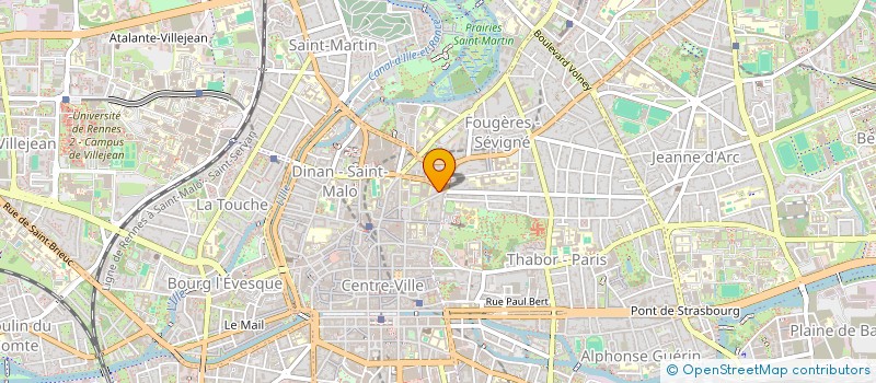 localisation de l'entreprise TEAM PLANTE  RENNES