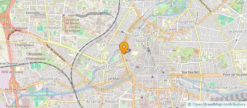localisation de l'entreprise TEAM PLAYHARD à RENNES