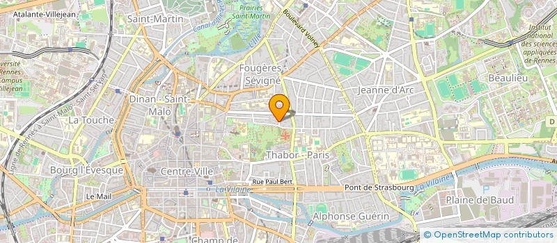 localisation de l'entreprise TEAM PRECOCE  RENNES