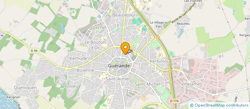 localisation de l'entreprise TEAM PRESQU'ILE ULTRA SPORT HYBRIDE  GUERANDE